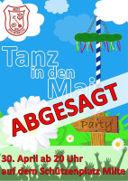 Flyer Tanz in den Mai