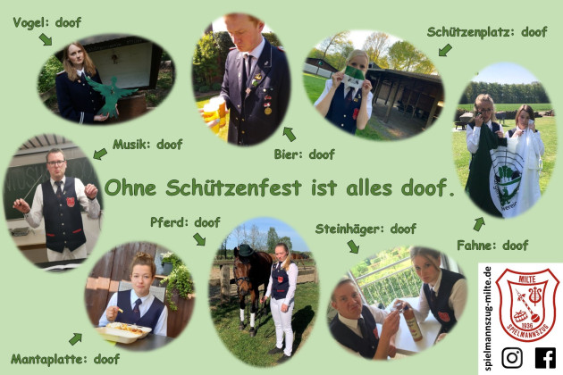 Ohne Schtzenfest ist alles doof